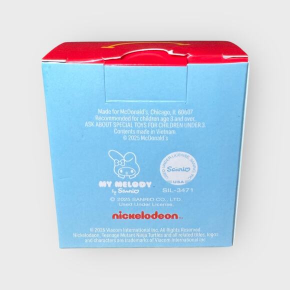 My Melody x Leonardo TMNT Figure #5 McDonalds Happy Meal Sanrio - Picture 3 of 5